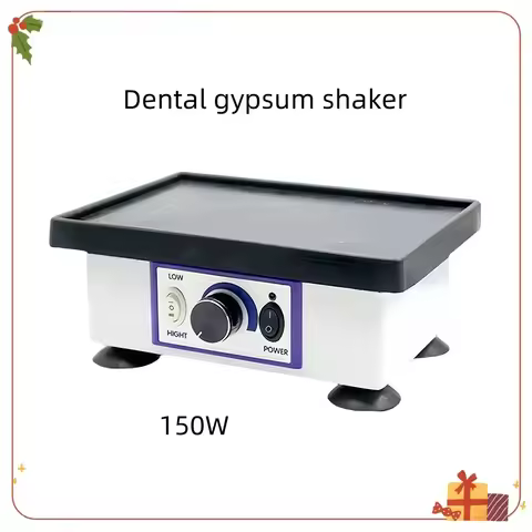 square Dental Vibrator Variable Speed Lab Shaker Oscillator Vibrating Machine for Mixing Plaster/Gyp