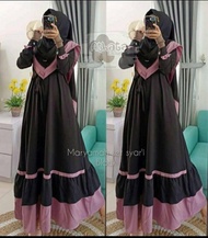 Baju gamis Maryam set Syari