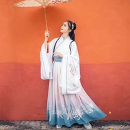 Set of hanfu embroidery clothes