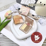 [JUDYDOLL] (Minisize) JUDYDOLL Contouring Powder Palette with Highlighter 2 Boxes Mini Version, 2g