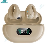 Q80 TWS Wireless Headphones Bluetooth-compatible 5.3 Bone Conduction Sports Headset Clip-on Earphone