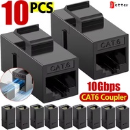 Universal CAT6 Network Cable Connector - 10Gbps High-Speed Network Wire Adapter - RJ45 Direct Plug E