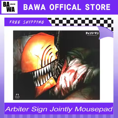 Arbiter Sign Jointly Glass Mousepad 500x400mm Smooth Custom Coating Full Coverage Primer Gaming Mous
