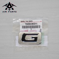 (Genuine) G Logo Rear Cover For TOYOTA VIGO VIGOCHAMP REVO FORTUNER Size 6.5 x 3.7 Cm. Genuine Code.