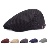 [MALAYSIA STOCK]RRE Topi Pakcik British Side Adjustable Driving Baretta Flat Cap Hat Style Casual Ho