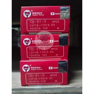 TOYOTA KIJANG DIESEL 2L LF80 EXHAUST VALVE (ROCKY TB91 4PCS) ORIGINAL JAPAN