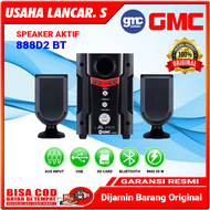 Speaker GMC 888D2 BT Bluetooth Aktif Multimedia Speker
