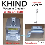 (SILVER COLOUR) KHIND Vacuum Cleaner Battery VC9679 (1PC Battery Only)