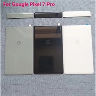 Original Back Glass Cover For Google Pixel 7pro 7 PRO GP4BC Battery Case Replace Rear Door Housing L
