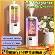 【SG 24H SHIP】Automatic Aroma Diffuser Rechargeable Aroma Diffuser Air Freshener Air Purifier Digital Display