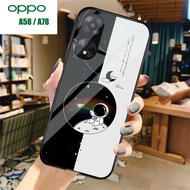 (U 127) Case Kaca Oppo A58 A78 - Casing Hp Oppo A58 A78 - Case Cantik Oppo A58 A78 - Case Keren Oppo A58 A78 - Softcase Kaca Hp Oppo A58 A78 - Case Kekinian Oppo A58 A78 Motif Karakter Lucu - Motif keren - Phone Case - Case OPPO A58 A78- Paling Laris