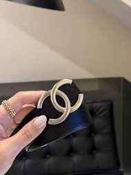 Chanel belt Celine belt 黑色皮帶