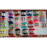 Wool Yarn (Color Variant 1-13)