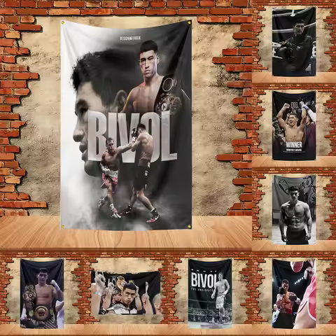 90X150ft Dmitry Bivol Boxing Party Flag Polyester Printed Flag Banner Tapestry for Garden Garage Dec