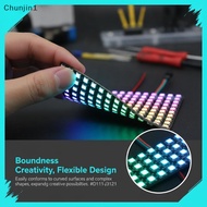 <Chunjin1> WS2812B DIY Smart Pixel LED Matrix Panel 5V 8x8 16x16 8x32 Digital Screen for Interactive