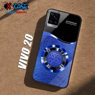 HP Casing VIVO V20 Softcase VIVO V2025 V2024 Glossy Case Shiny Glass Casing Protective Mobile Phone 