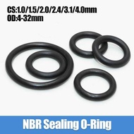 Rubber O Ring Seag Plumbing Gasket CS 1.0/1.5/2/2.4/3/4 Mm NBR Nitrile Oring Corrosion Oil Resist
