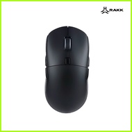 ∇ ◱ ¤ RAKK DASIG X Ambidextrous Hotswap Trimode PMW3325 Huano 80M RGB Gaming Mouse Black/ White