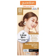 Liese Creamy Bubble Color Marshmallow Brown 108Ml - Diy Foam Hair Color With Salon Inspired Colors