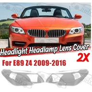 For BMW E89 Z4 2009-2016 Car Headlight Lens Cover Headlamp Shade Shell Auto Light Cover