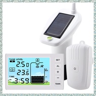 (SZHA) Ultrasonic Level Sensor Water Tank Liquid Depth Level Meter Sensor with Temperature Display L