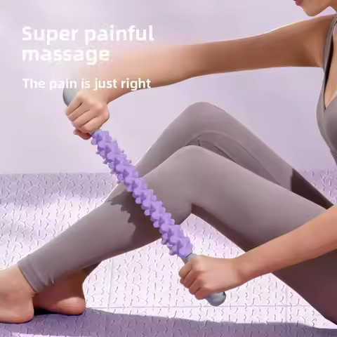 Wolf Toothbrush Leg Roller Massage Stick Slimming Leg Roller Leg Muscle Relaxation Fitness Yoga Deep