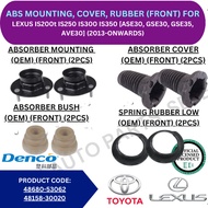 ABSORBER MOUNTING, COVER, BUSH (FRONT, REAR) FOR LEXUS IS200t IS250 IS300 IS350 [ASE30, GSE30, GSE35