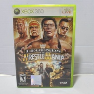 Xbox360 Game - WWE : Legends of Wrestlemania - NTSC ESRB - Used