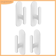 CONG 4Pcs Blind Cord Holder Safety Blind Cord Hooks Adhesive Window Blind String Hook