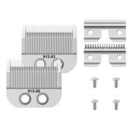 Fine Blade & Medium Blade Compatible with Oster Fast Feed 076023 and Salon Pro Clippers 076830 Blade