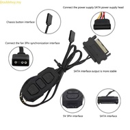 Doublebuy ARGB Controller 3Pin 5V ARGB Splitter Cable LED Lighting Pin ARGB Controller