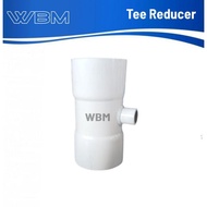 Tee Reducer 4 x 1/2 inch Pvc