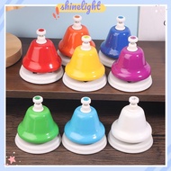 [Shinelight] Eight Tone Clo Tone Bell Desk Bells For Educational Music For Toddlers 8 Notes Colorful