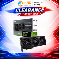 VGA (การ์ดจอ) ASUS PRIME GEFORCE RTX 5080 16GB GDDR7 OC EDITION ประกันศูนย์ 3 ปี