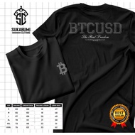 New Trending BTC&USD Treder T-Shirt Distro Top Cotton Combed 24s Unisex