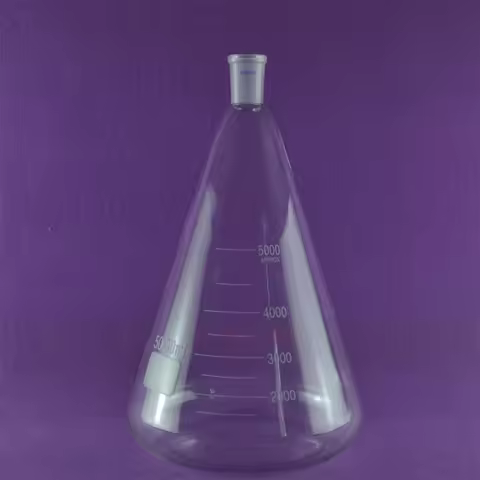 Lab Glass Standard Joint Erlenmeyer Flask 24/40