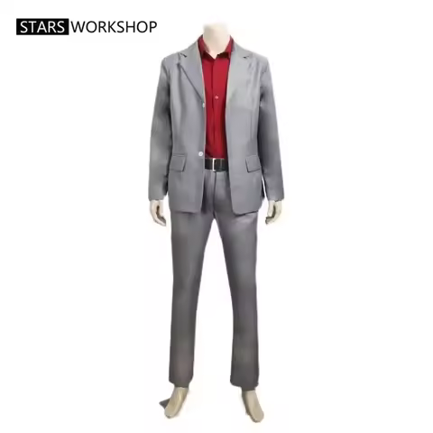 Game YAKUZA Kiryu Kazuma Cosplay Costumes Coat Shirt Pants Uniform Halloween Carnival Party Suit