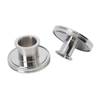 Stainless Steel ISO-KF Vacuum Reducer Fitting ISO Turn KF Large and Small Head Connector Vacuum Flan