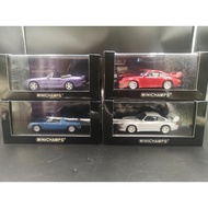 Mini Cut Minichamps 1: 43 Scale Porsche 993 RS Plain White Car Paint 245 Porsche 993 RS Plain Red Ca