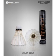 FELET GOLD BADMINTON SHUTTLECOCK (100% ORIGINAL)