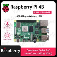 Original Raspberry Pi 4B RAM 1G/2G/4G/8GB ,Raspberry Pi 4 B , Bluetooth5.0 , Wireless LAN,Boardom BC