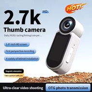 Mini Thumb Sports Camera Waterproof Case Action Sport DV Camcorder Cycling Recorder Magnetic Attract
