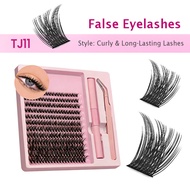 GECOMO 免胶水假睫毛 Natural Glue-free False Eyelashes Bulu Mata Palsu Natural False Eyelash Reusable Use f