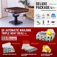 🀄(𝐒𝐆 𝐒𝐓𝐎𝐂𝐊𝐒) QX Automatic Mahjong Table / Foldable Ultra Slim ( 3rd Gen Roller Coaster ) / Auto Mahjong Table / Mahjong Tiles / The kinetic Slim 2024