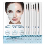 DERMAFiX - 完美真實展現透明質酸膠原蛋白面膜 HYAL COLLAGEN (8PCS x 23g)