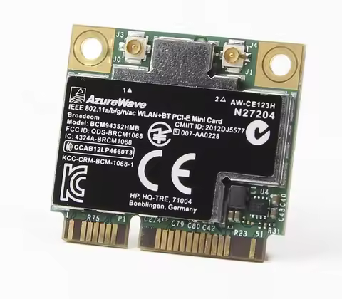 BCM94352HMB formal edition AC867M Wireless card +4.0 Bluetooth for HP 724935-001 MINI PCI-E