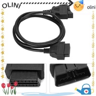 OLINI OBD2 Extension Cable, Male to Female Plug & Play Diagnostic Adapter, Durable 16 Pin 5ft/1.5m U