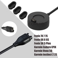Fit For Garmin Watch Fenix 7 7X 6 6X Enduro EPIX GEN 2 Venu 3 Tactix 7 Quatix 7 Pro Line Forerunner 165 55 245 Charger USB Dock Charging Port Plug Cover Cable Data Adapter
