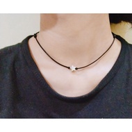 Little star choker necklace star choker necklace/