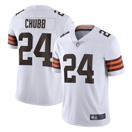 NFL Rugby Cleveland Browns Cleveland Browns No. 24 CHUBB Chabu Jersey Embroidery